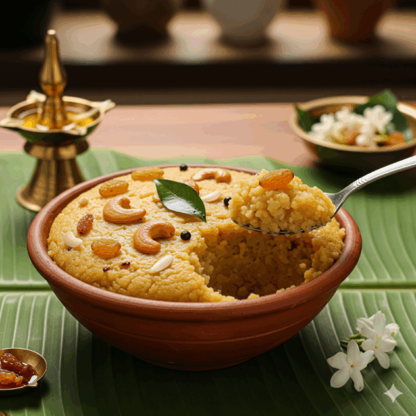 Rava Kesari, Sarkarai Pongal - Morning - Image 2